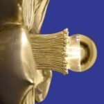 BLOOM FLOWER ACCENT WALL LIGHT IN GOLD