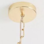 PLUMERIA FLOWER PENDANT CAPIZ | BOHO LAMPS