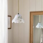 MERVE KAHRAMAN CABINET OF CURIOSITIES GLASS WAVY PENDANT MULTI
