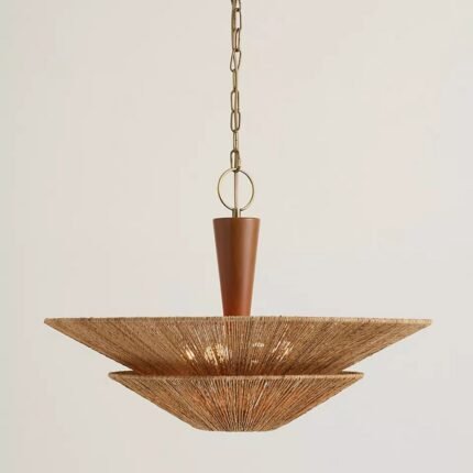 CONDESA WOVEN JUTE PENDANT LIGHT