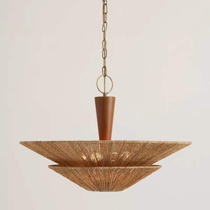 CONDESA WOVEN JUTE PENDANT LIGHT